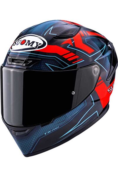 Suomy TX-PRO KASK FLAWLESS KIRMIZI