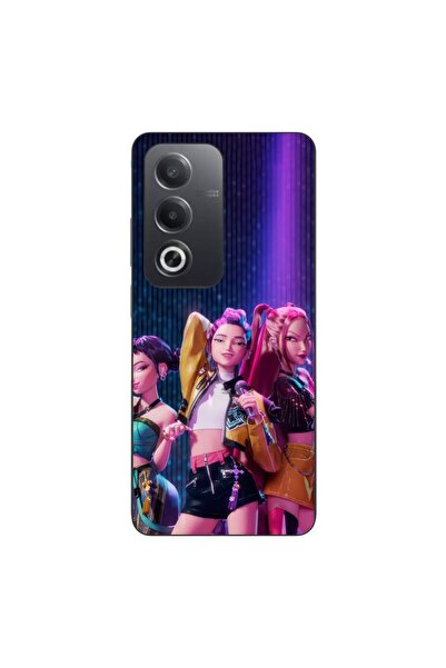 OEM Husa compatibila cu Oppo A80 Silicon Gel Tpu Model KPop Demon Hunters Rum...