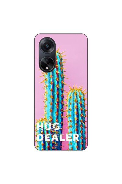 OEM Case compatible with Oppo A98 5G Silicone Gel Tpu Pattern Message Hug Dealer
