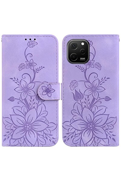 sscase Lily Θήκη Πορτοφόλι Purple (Huawei Nova Y61)