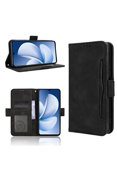 sscase Multiple Cards Θήκη Πορτοφόλι Black (Realme Note 70T 4G)