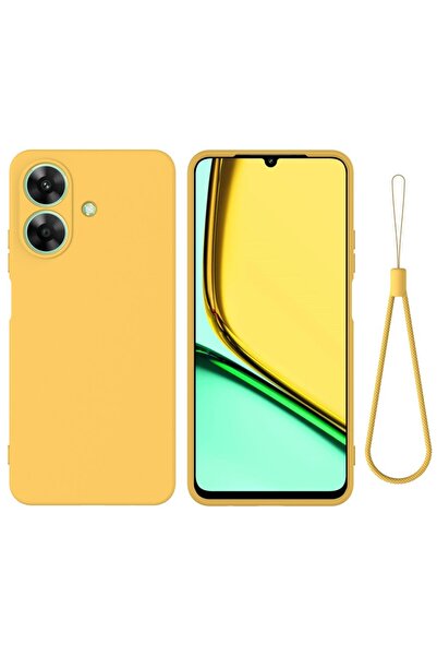 sscase Solid Color Θήκη Σιλικόνης Yellow (Realme Note 60 4G)