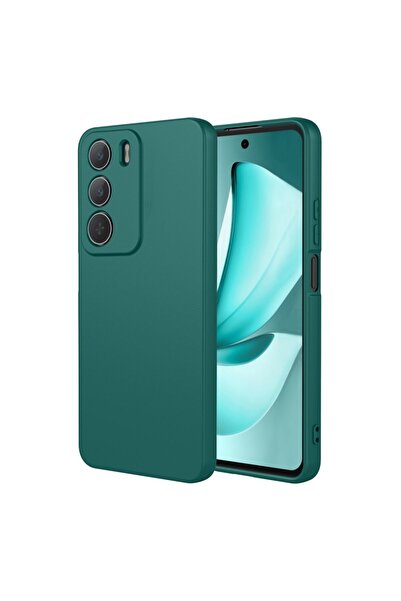sscase Smooth Θήκη Σιλικόνης Blackish Green (Realme C71 4G)