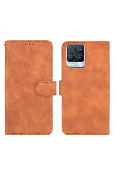 sscase Retro Θήκη Πορτοφόλι Brown (Realme 8/8 Pro)