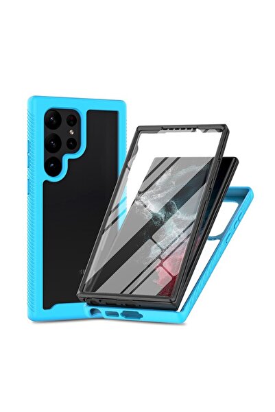 sscase 360 Degrees Coverage Σκληρή Θήκη Baby Blue (Samsung Galaxy S25 Ultra 5G)