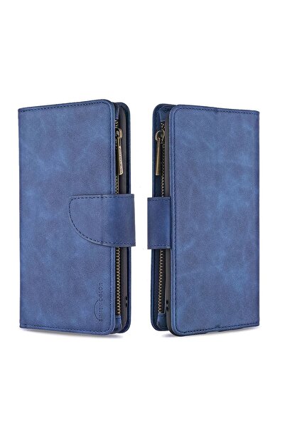 sscase Skin Feel Θήκη Πορτοφόλι Blue (Xiaomi Redmi Note 8T)