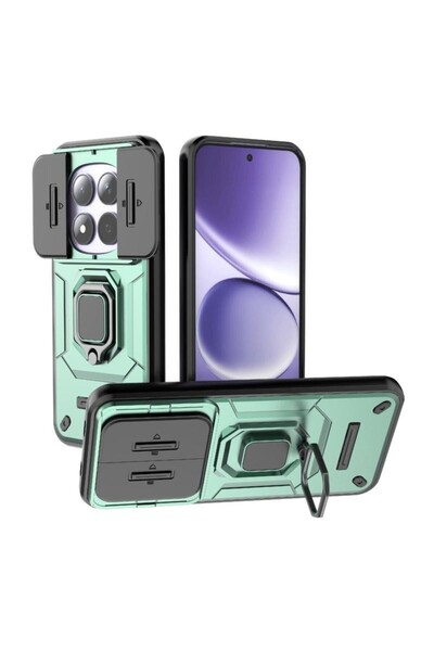 sscase Sliding Camshield Σκληρή Θήκη με Δαχτυλίδι Green (Xiaomi Redmi Note 15...