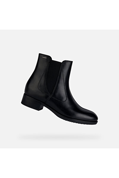 Geox Pantofi negri de damă până la gleznă Felicity Np Abx