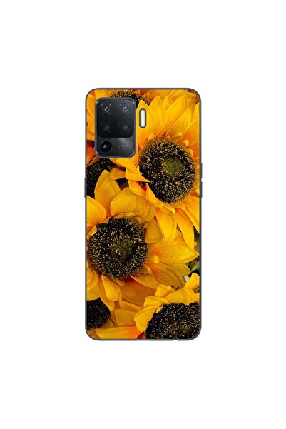 OEM Husa compatibila cu Oppo Reno5 Lite Silicon Gel Tpu Model Floarea Soarelui