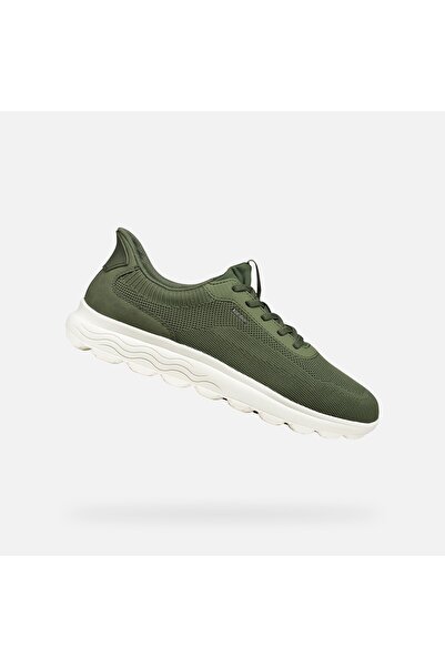 Geox Tenisi kaki pentru bărbați Spherica Plus Fast in
