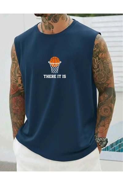 SUNFREE BASKET Sportska odjeća bez rukava za muškarce, majica bez rukava