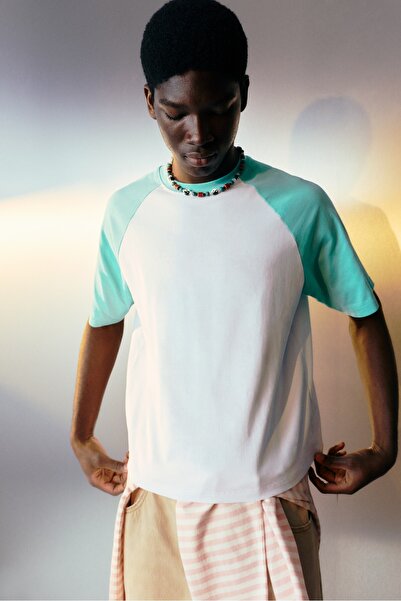Pull & Bear Reglan kol tişört