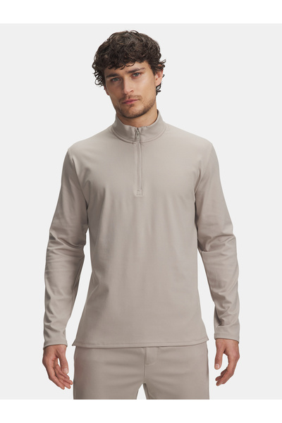 Under Armour Tricou bărbătesc UA Meridian 1/4 Zip-BRN