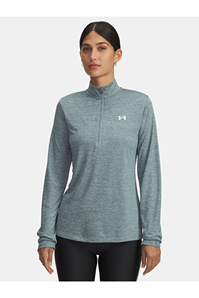 Under Armour Dámské tričko Tech 1/2 Zip- Twist-BLU