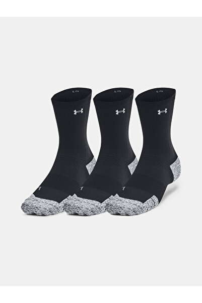 Under Armour Șosete unisex UA AD Run Cushion 3 perechi Crew-BLK