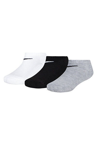 Nike OSNOVNE NEVIDLJIVE 3PAK 3-DELJENE BELE ČARAPE ZA DECU RN0025 (NUMERI 23-27)