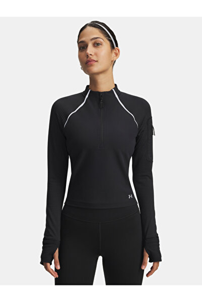 Under Armour Tricou de damă UA Velociti Pro CW Half Zip-BLK