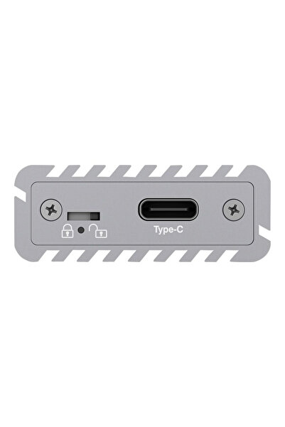 RaidSonic ICY BOX IB-1817Ma-C31 Carcasă SSD, M.2 PCIe, USB 3.1 Type-C, Argintiu