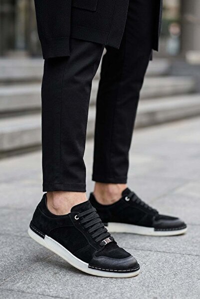 Ayakkabı Fuarı Luciano Bellini 26K-C27701 Formal Men's Casual Shoes Black