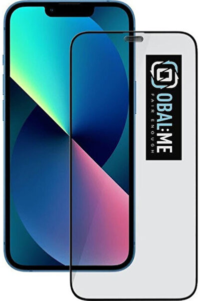 OBAL:ME 5D Σκληρυμένο Γυαλί Μαύρο (iPhone 12 mini)