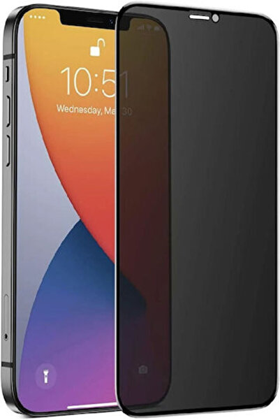 Other Noozy 3D Αντι-καταγραφικό Σκληρυμένο Γυαλί (iPhone 15 Plus / 16 Plus)