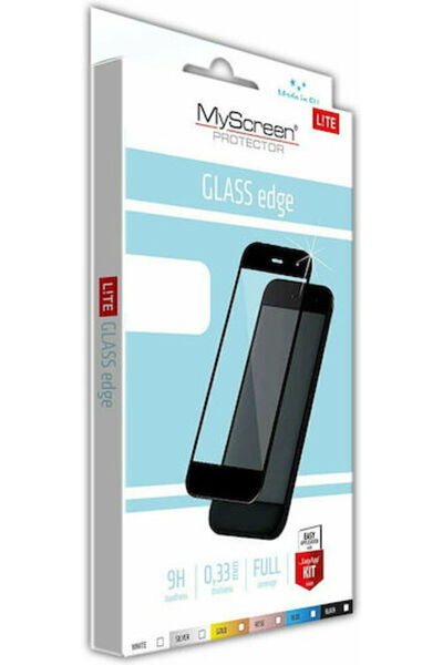 OEM Myscreen Lite Edge Σκληρυμένο Γυαλί Μαύρο (Galaxy S7)