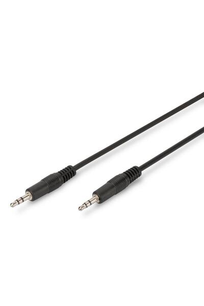 Assmann Cablu de conectare audio, Assmann, stereo 3,5 mm 1,5 m negru AK-51010...