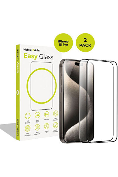 Mobile Origin Προστατευτικό Οθόνης 2 τεμάχια (iPhone 15 Pro)