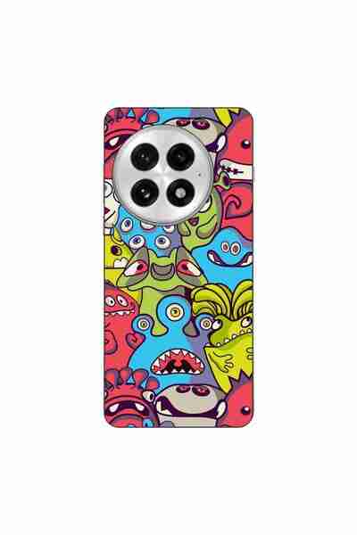 OEM Husa compatibila cu OnePlus 13 Silicon Gel Tpu Model Squishi Monsters