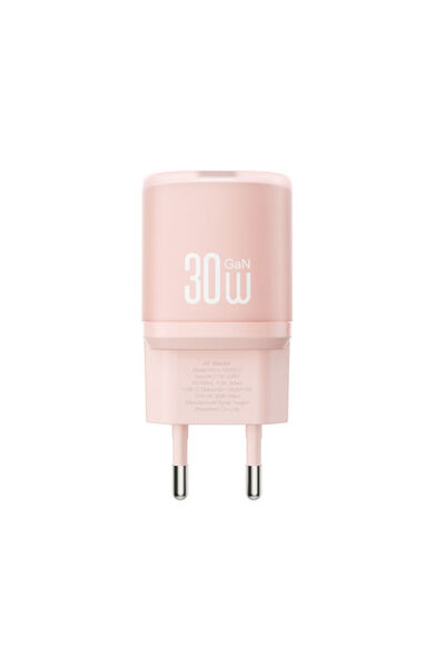 Xo Φορτιστής Χωρίς Καλώδιο με Θύρα USB-C 30W Ροζ (L150)