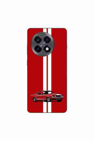 OEM Husa compatibila cu OnePlus 13R Silicon Gel Tpu Model Red Mustang