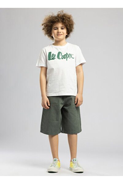 Lee Cooper Haki Erkek Çocuk Şort 262 LCB 221001 ALLY