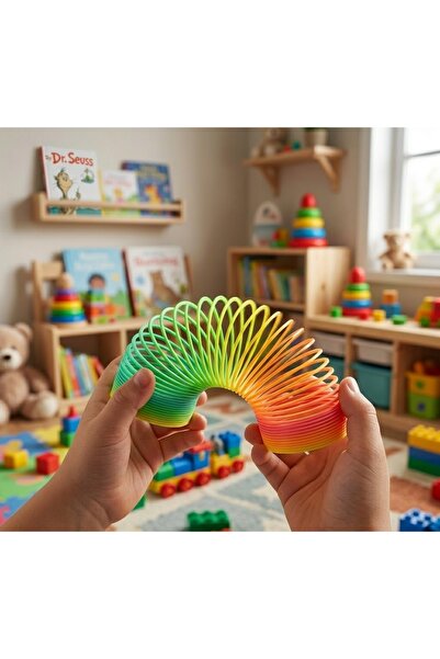 Kuzey Tacı Klasik Gökkuşağı Sihirli Stres Yayı Neon Renk Geçişli Sihirli Nost...