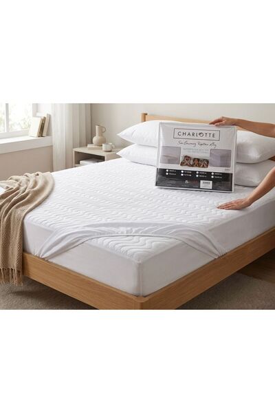 CHARLOTTE Waterproof Quilted Mattress Cover 100X 200