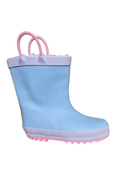 Happy Bee children's rain boots, with functional side handles, warm lining, c...