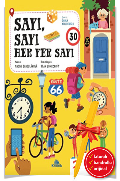 Kronik Kitap Alfa Kalem-Sayı, Sayı Her Yer Sayı (Magda Gargulakova)Çocuk ve G...