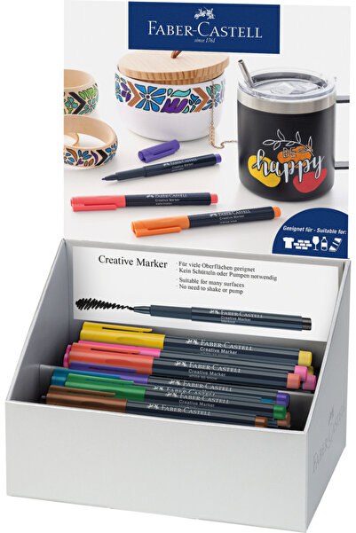 Faber Castell SET DE 50 DE MARKERE COLORATE CREATIVE 2024 FABER-CASTELL