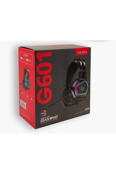 YILIMA G601 Profesyonel 7.1 Usb Girişli Rgb Oyuncu Kulaklık