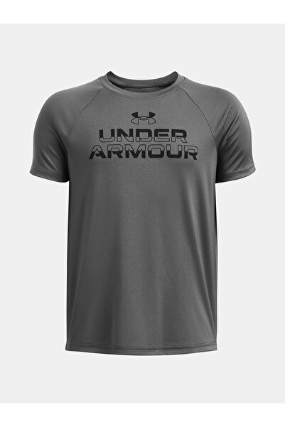 Under Armour Chlapecké tričko UA Tech Split Wordmark SS