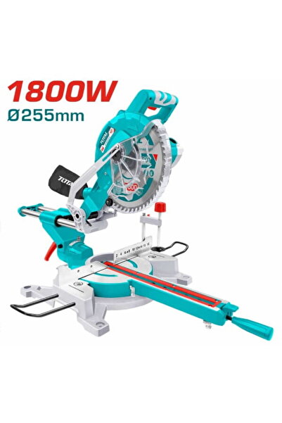 TOTAL Fierastrau circular de banc, 1800W, 5300rpm, 255x25.4mm, Albastru