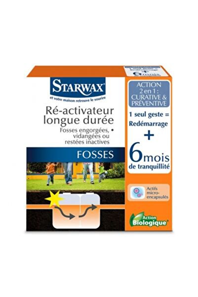 STARWAX Long-lasting septic tank reactivator, 500 gr,