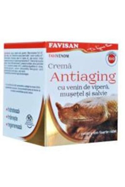 Favisan Crema Antiaging cu Venin de Vipera Favivenom Favisan, 50ml