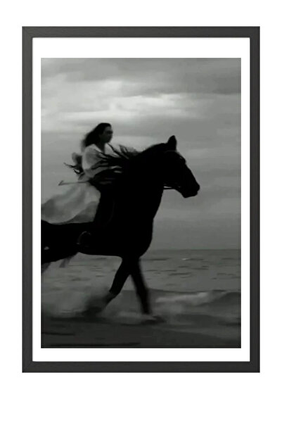 Taranist Poster - Woman On Horse - Arzulanan Kadın Ve Bolluk Manifesti