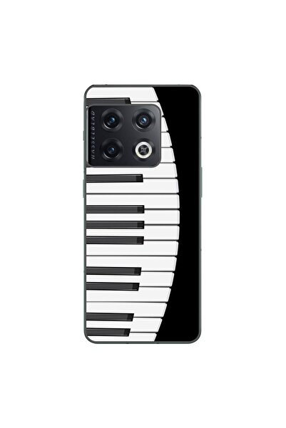 OEM Husa compatibila cu OnePlus 10 Pro Silicon Gel Tpu Model Piano Keys