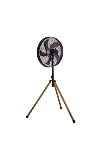 Primo Ανεμιστήρας Ορθοστάτης PRSF-80580 18'' 45εκ. Μεταλλικός Με Wooden Finis...