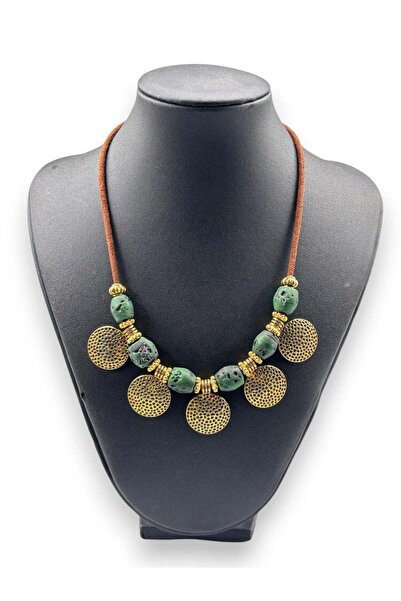 Bozhi Necklace Glass Beads Casual Elegance