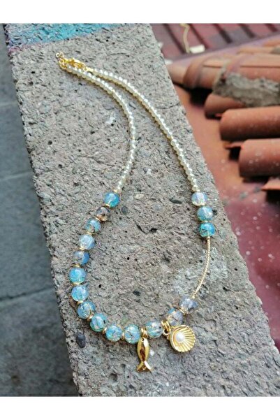 Bozhi Necklace Glass Beads Casual Elegance