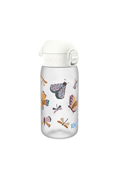 Ion8 Sticlă de apă pentru copii Recyclon Fluturi, 350ml