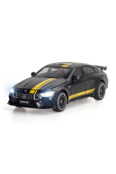 PlayFun AMG GT63S 1:24 Diecast Metal Car Opening Functions Sounds and Lights ...