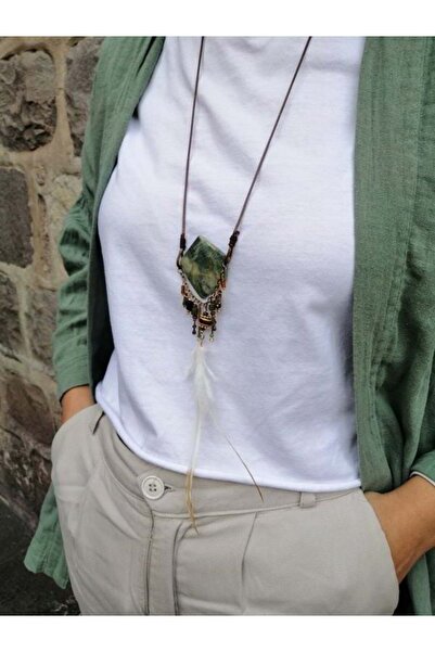 Bozhi Necklace Glass Beads Minimal Elegance